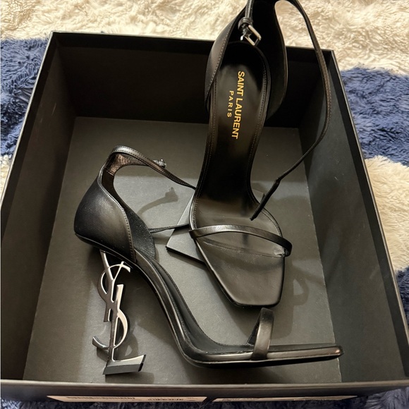 Authentic SAINT LAURENT Opyum YSL Heels Size 7.5 - Picture 6 of 9